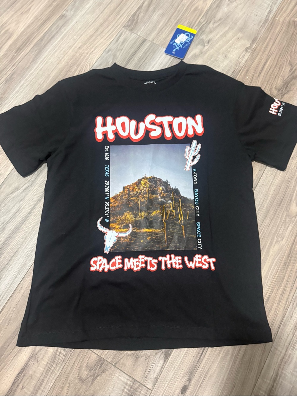 Eighty Eight Black Houston 'Space Meets The West' Graphic Tee
